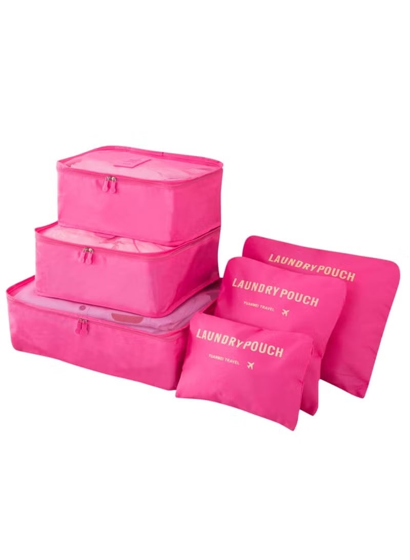 6-Piece Outdoor Traveling Household Clothing Storage Bag Set - Image 1